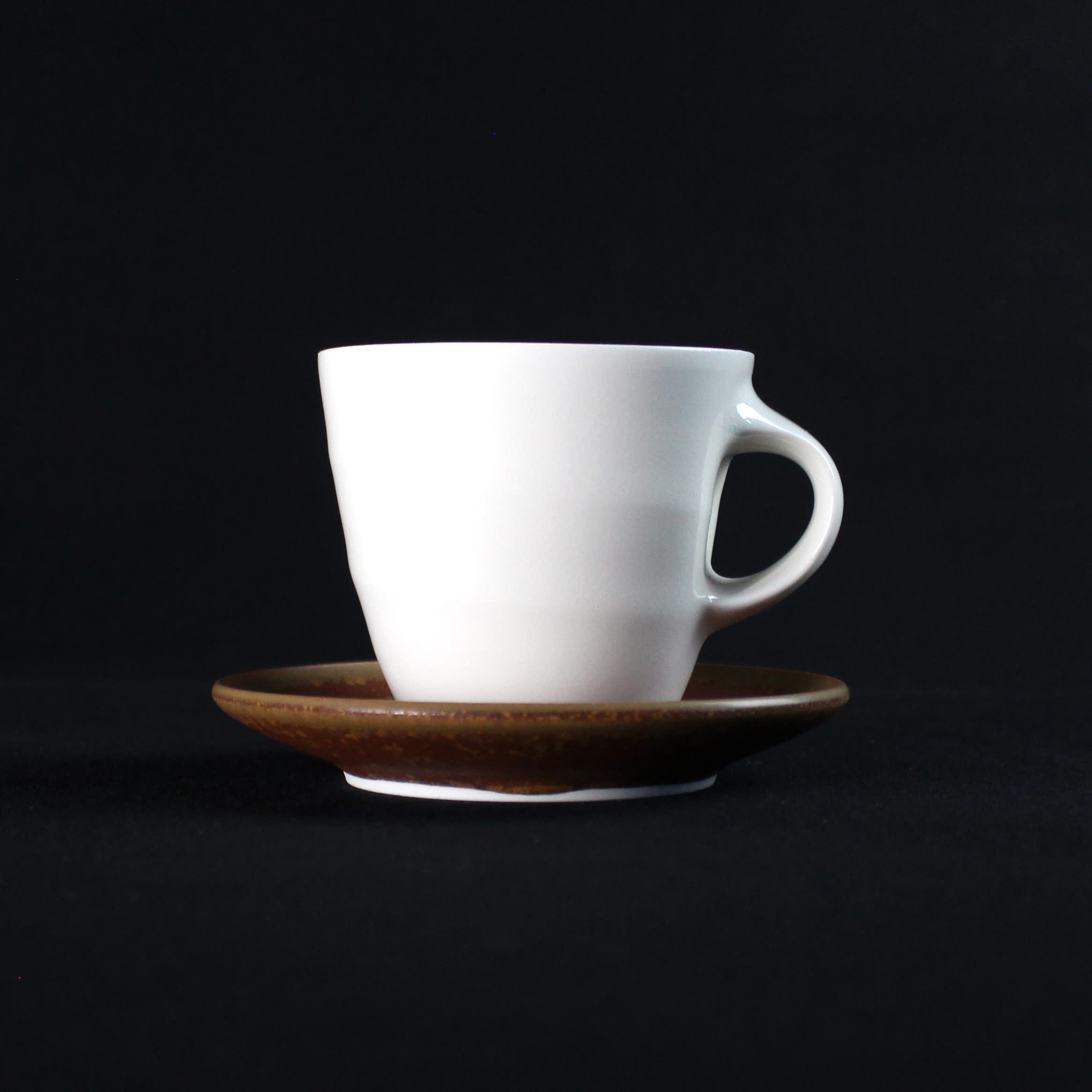 Small Cup and Saucer by Katharina Treml