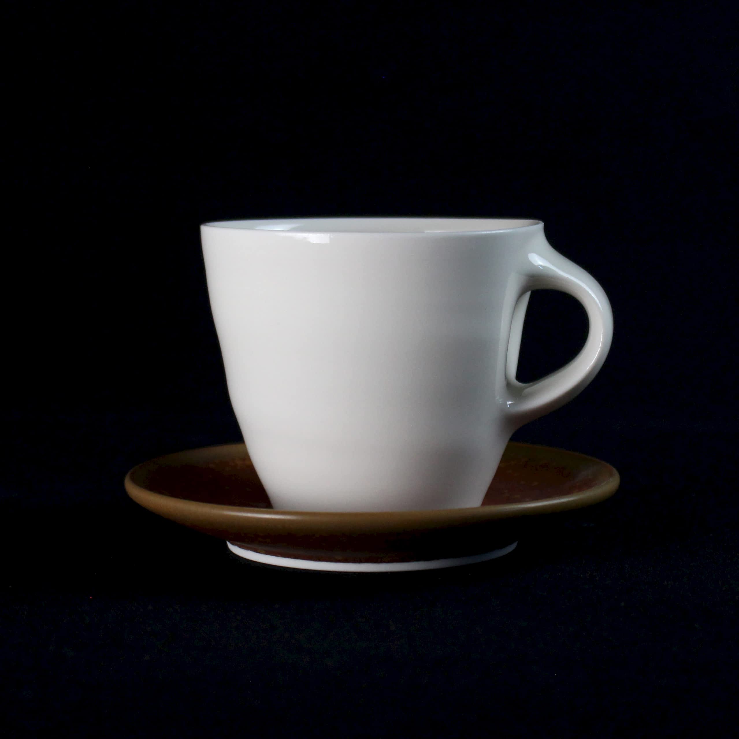 Small Cup and Saucer by Katharina Treml