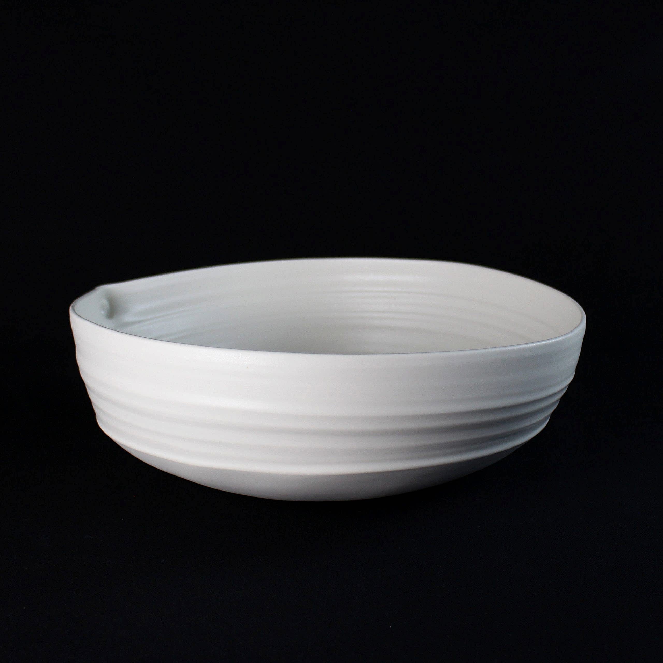 Moonphase Large Shallow Bowl by Zeita Scott