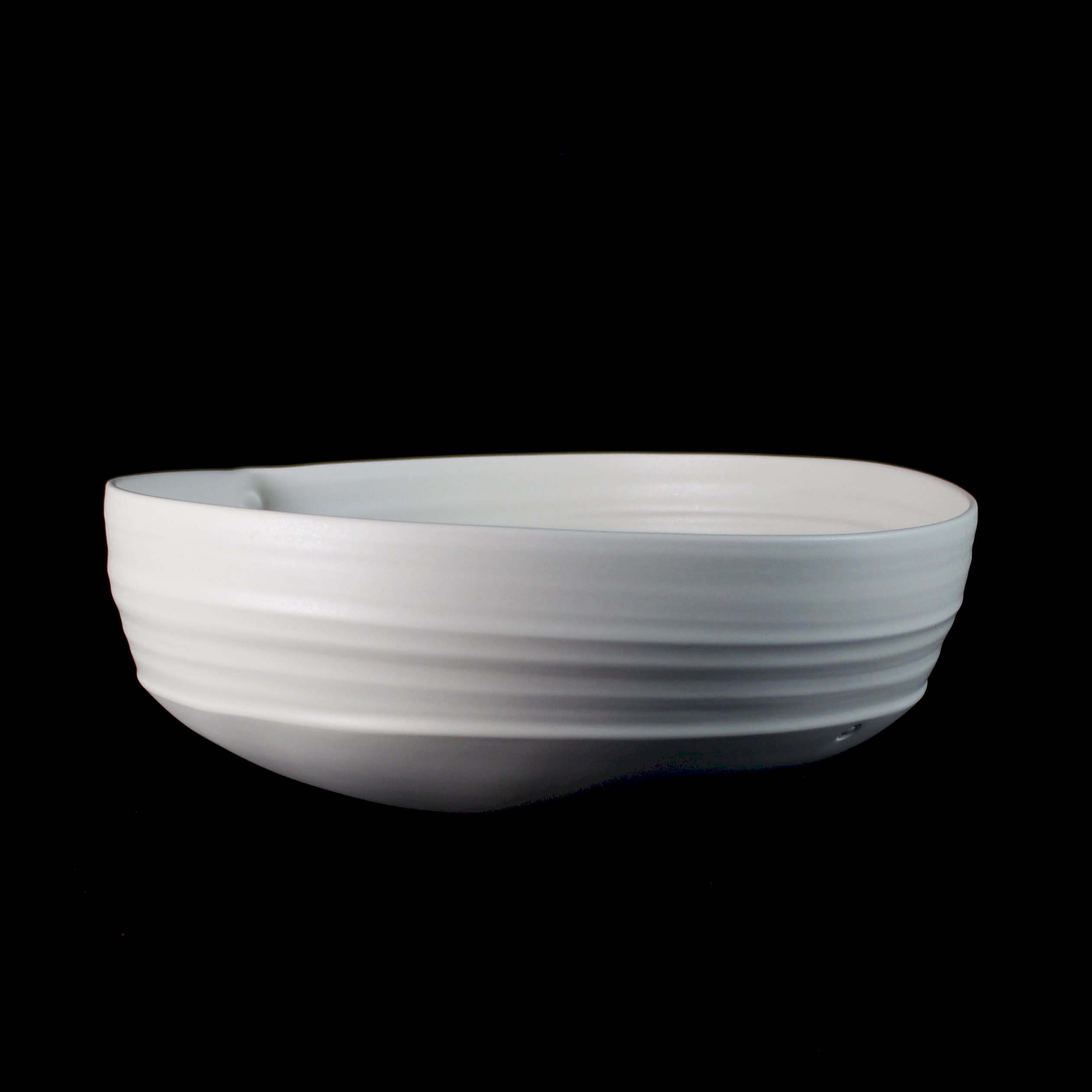Moonphase Large Shallow Bowl by Zeita Scott