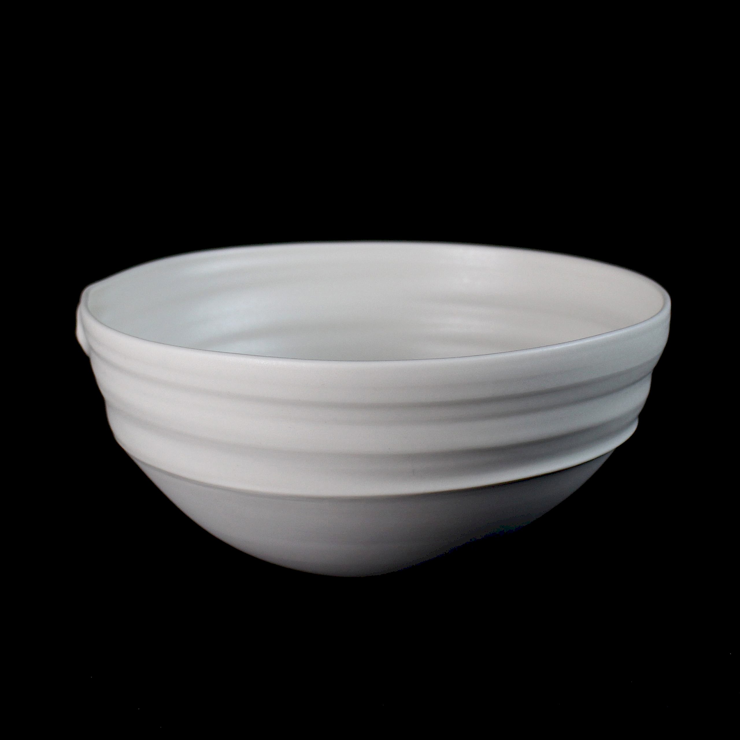 Medium Monnphase Bowl in porcelain by Zeita Scott
