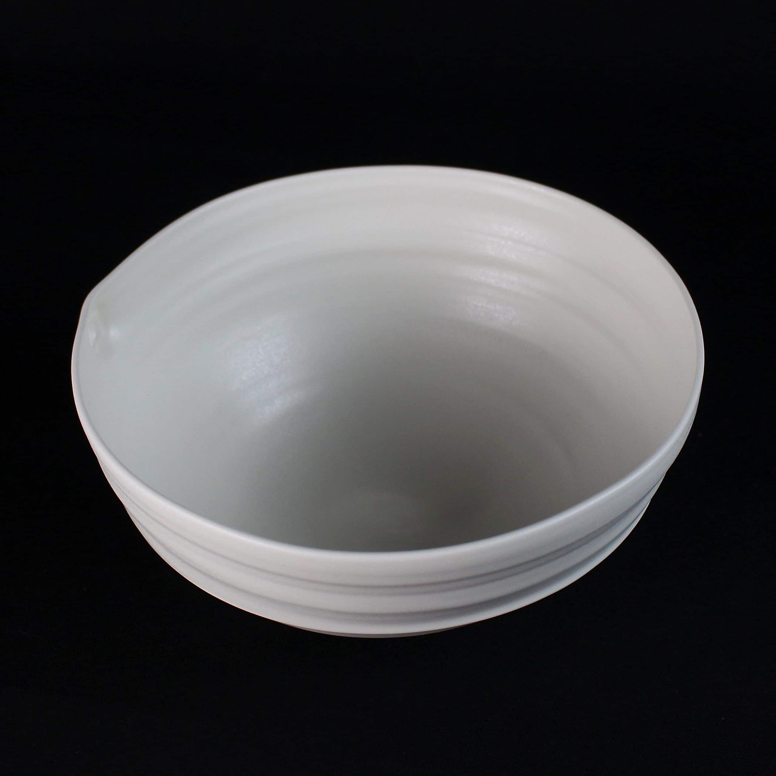 Medium Monnphase Bowl in porcelain by Zeita Scott