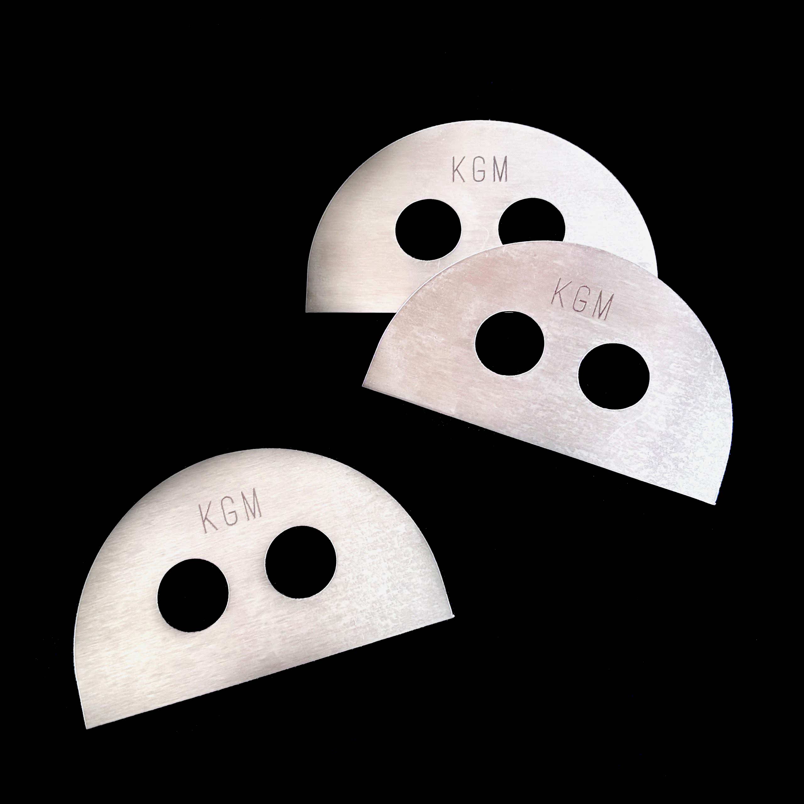 Stainless steel pottery ribs by Kevin Millward