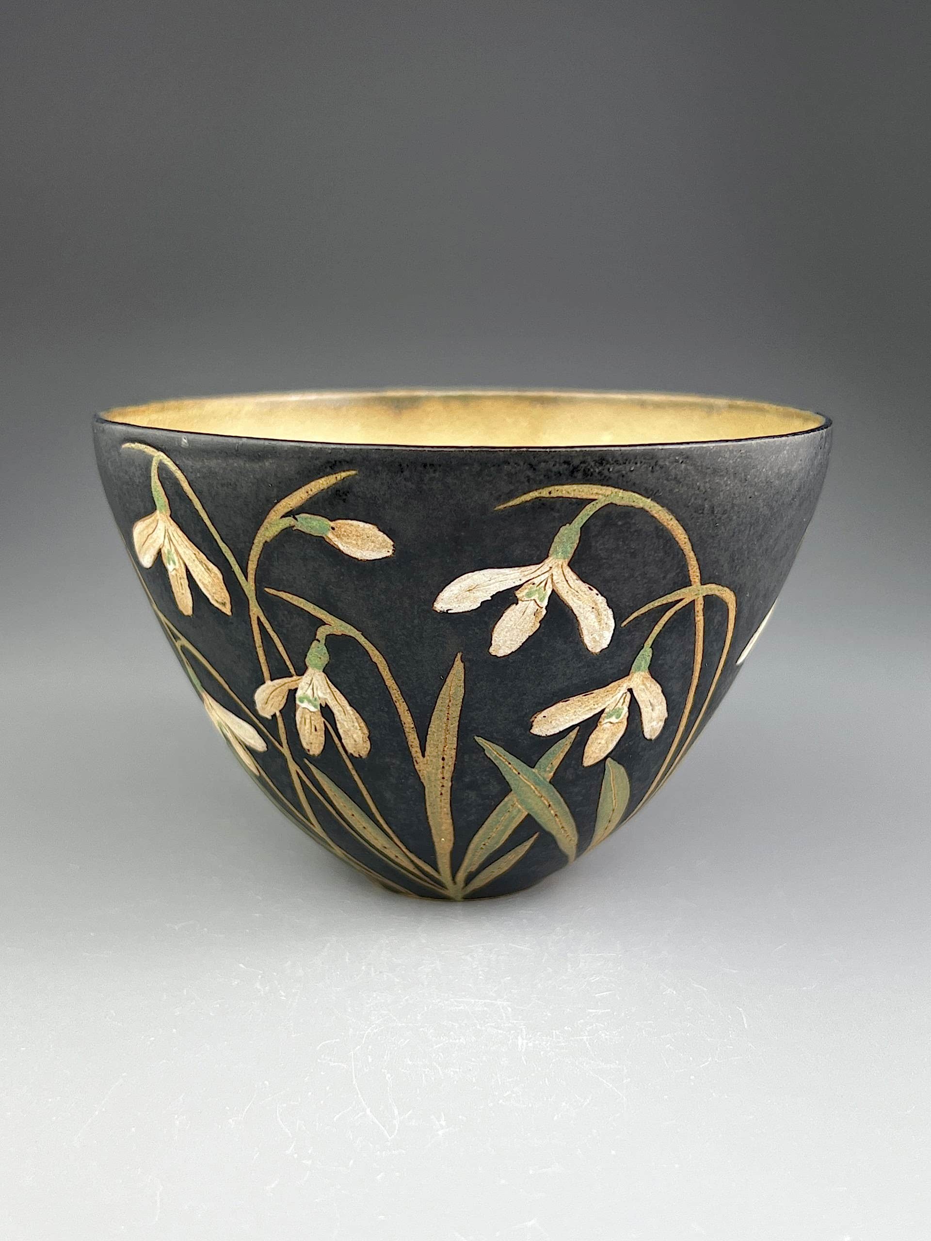 Snowdrop Bowl by Kate Sampson