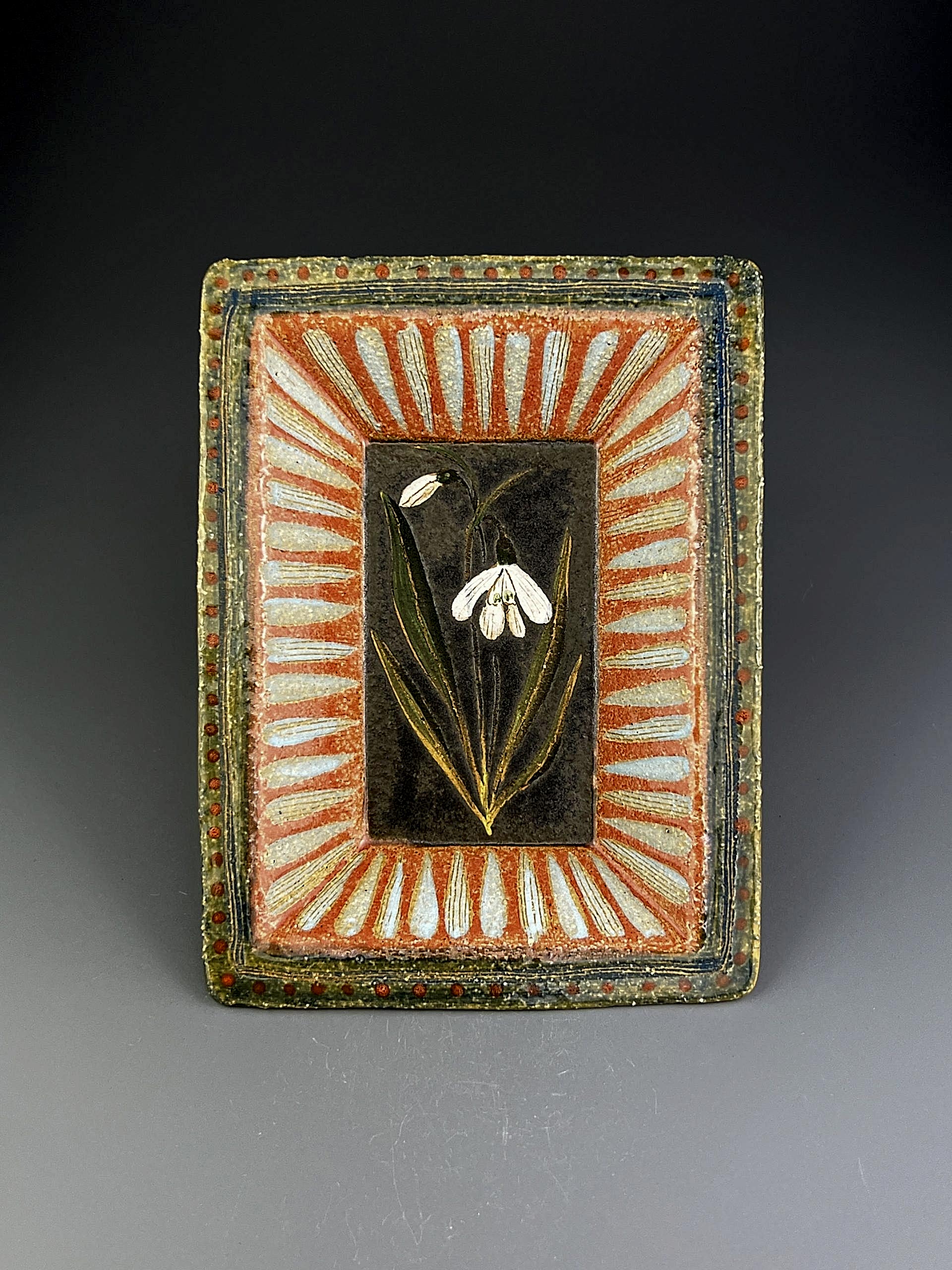 Snowdrop Dish by Kate Sampson