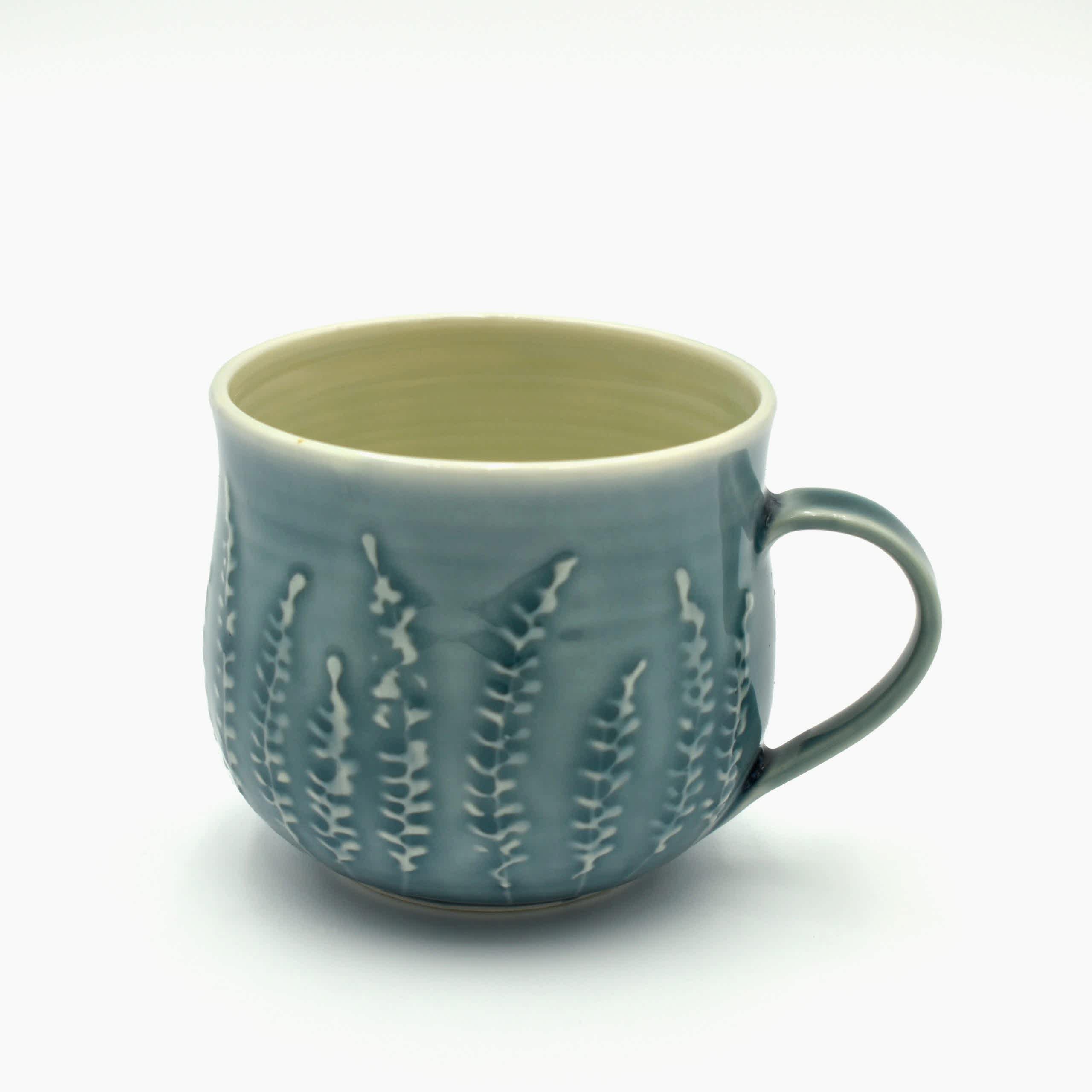 Round Heather Cup by Sarah Went