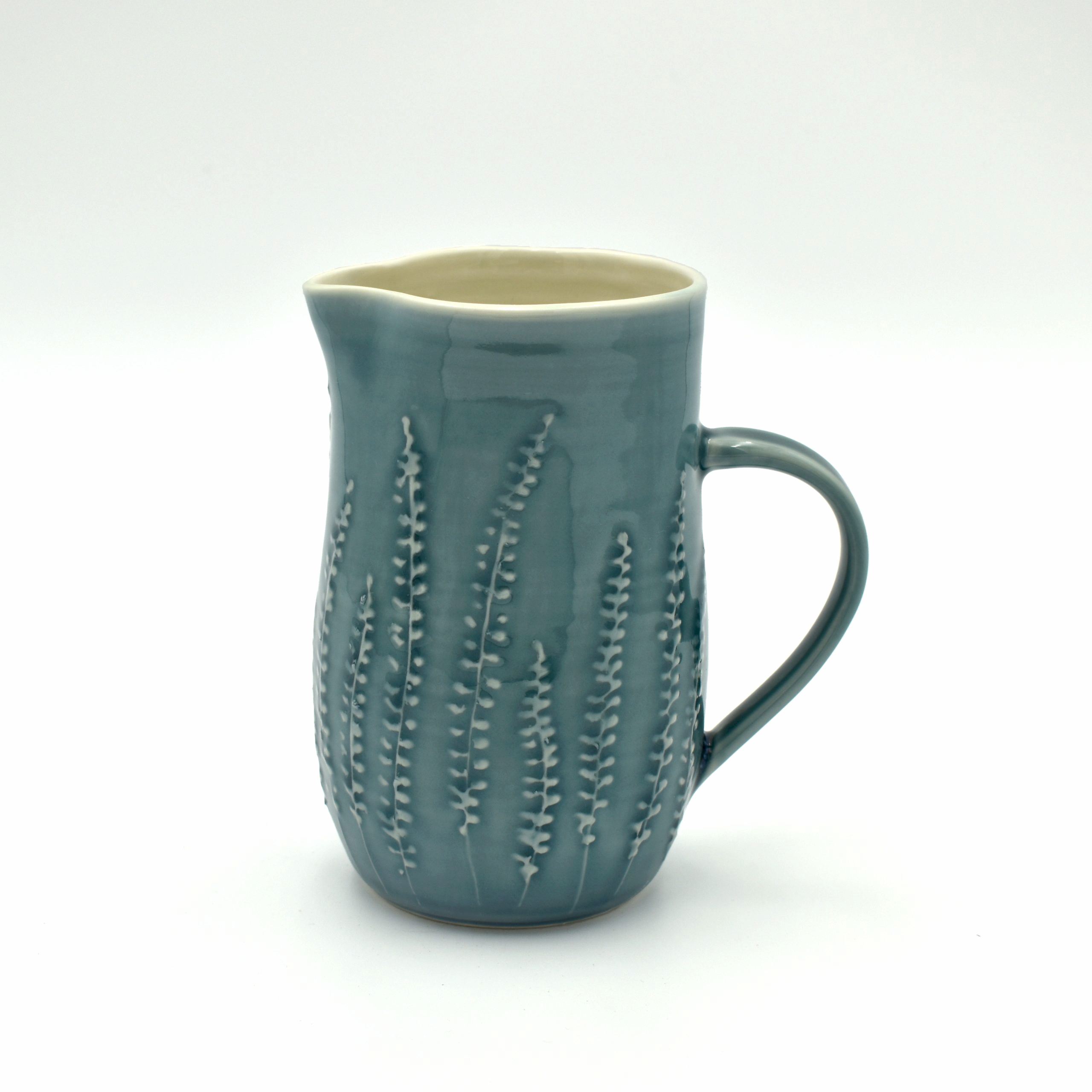 Tall Heather Jug by Sarah Went