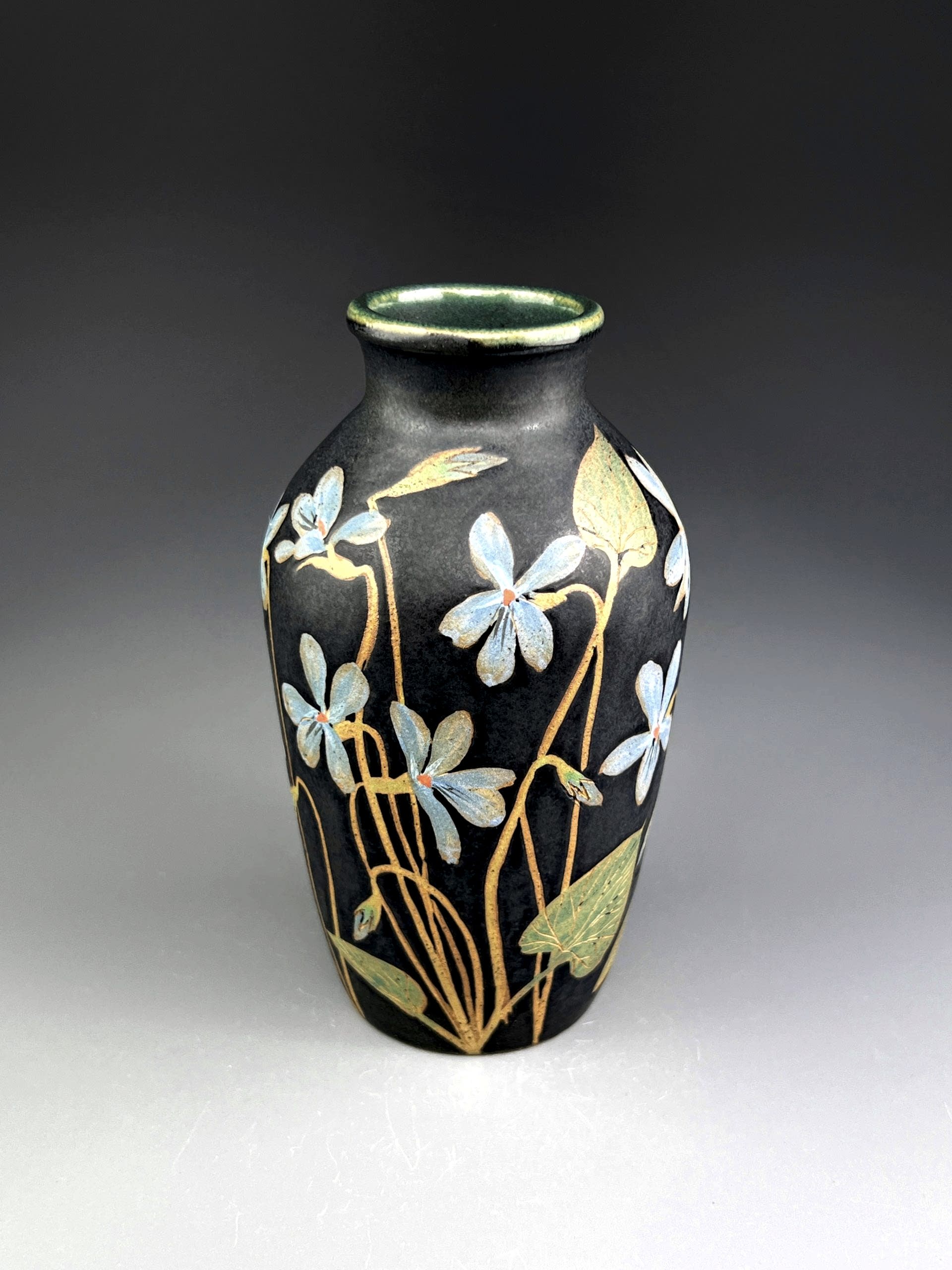 Violet Vase by Kate Sampson