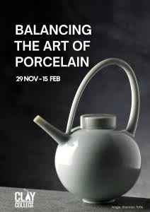 Balancing the Art of Porcelain Poster